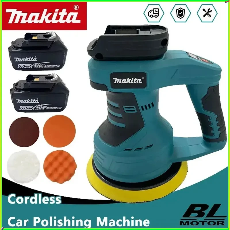 makita-cordless-car-polisher-8-gears-adjustable-auto-electric-waxing-sanding-sealing-glaze-tool-rechargeable-polisher