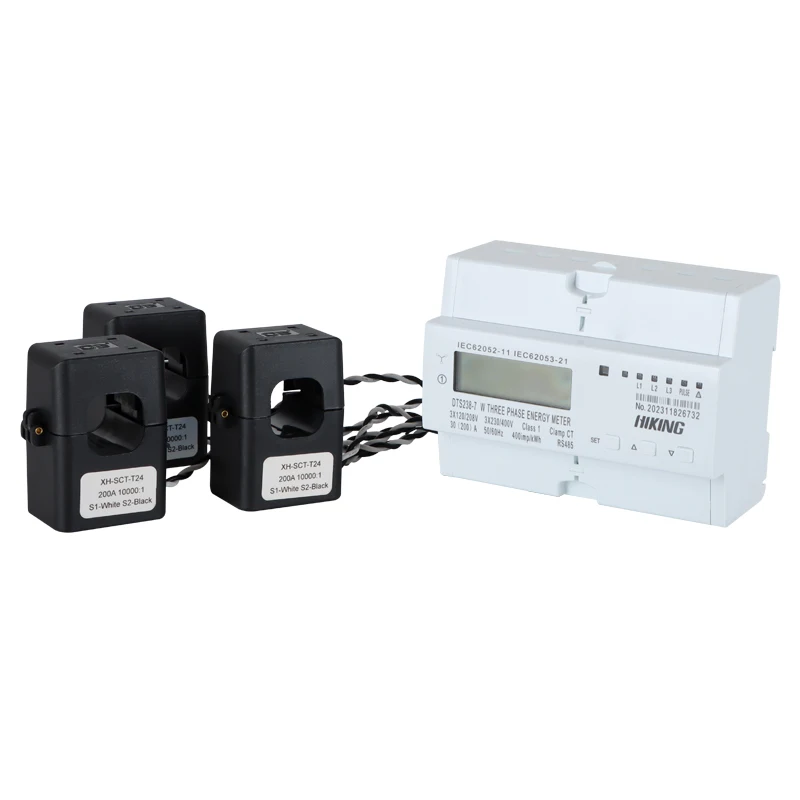 RS485 Remote Read/control type three phase smart energy meter/multi-function  indirect connection kwh meter