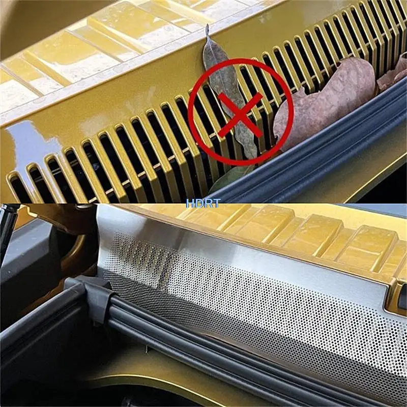 

Аксессуары для стайлинга автомобиля, пыленепроницаемый гудок для передней капота, сетка для решетки воздухозаборника, сетка против насекомых для BYD уравнения Leopard 5 2023 +