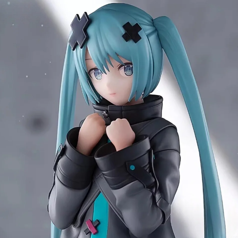 New In Stock Hatsune Miku In A World With Closed Windows Collectible Anime Action Kwaii Miku Figures Model Toys Christmas Gifts - view 5