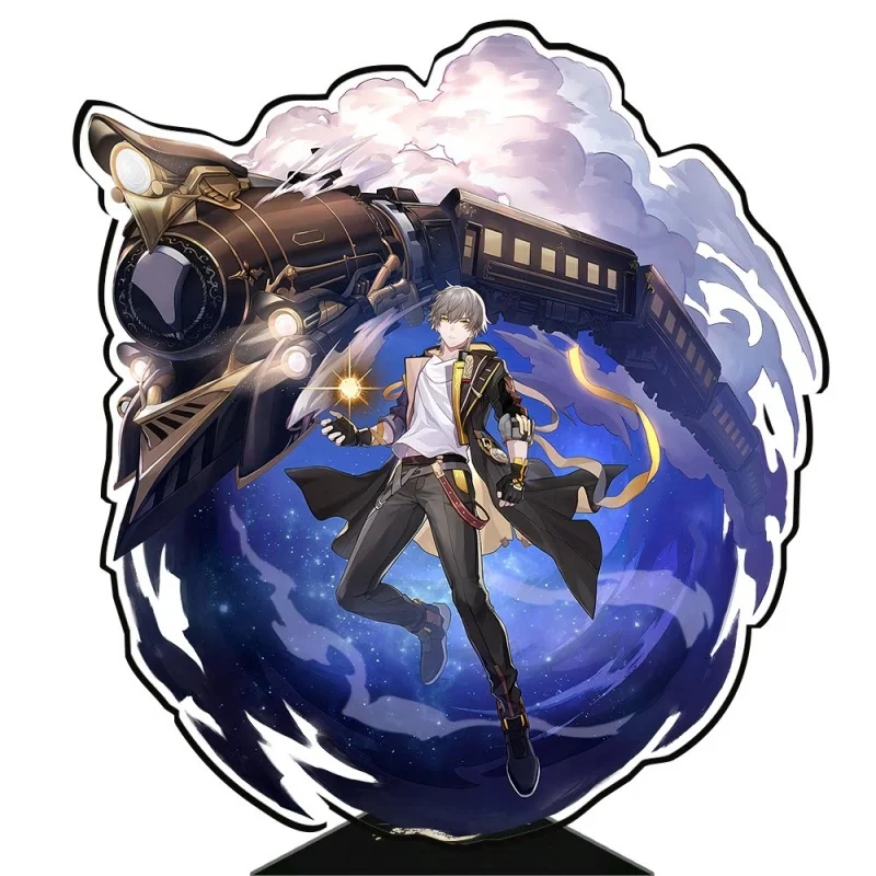 15CM Game Honkai: Star Rail Figure Evanescia Ashveil Sparxie Sunday Phainon Acrylic Stand Model Plate Cosplay Anime Keychain