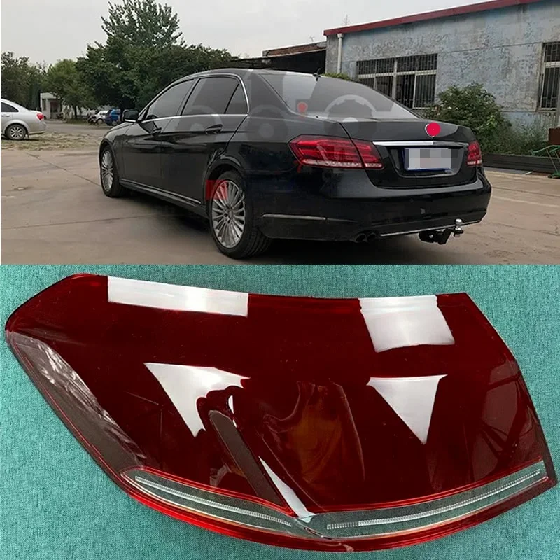 

For Mercedes-benz E-Class E200 E260 E280 2014 2015 Rear Outer Taillight Shell Signal Parking Lights Cover Original Lampshade