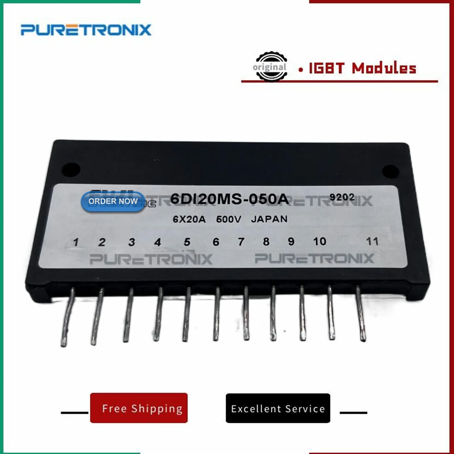 وحدة الطاقة الأصلية ، 6di20ms050a ، جديدة