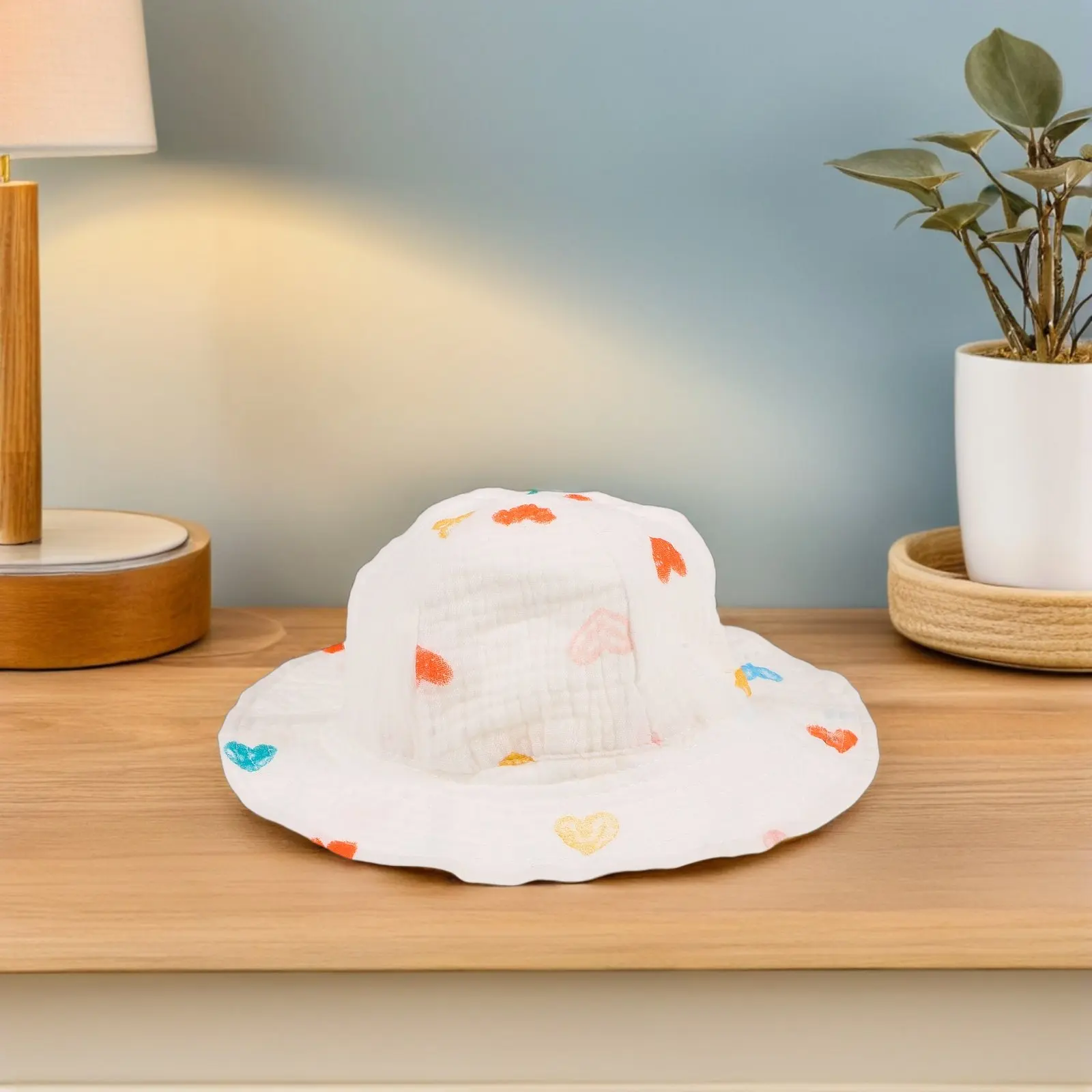 Hat Cotton Infant Newborn Toddler Soft Breathable Bucket Cap Cute Prints Outdoor Beach Travel Sun Hat Baby Boy