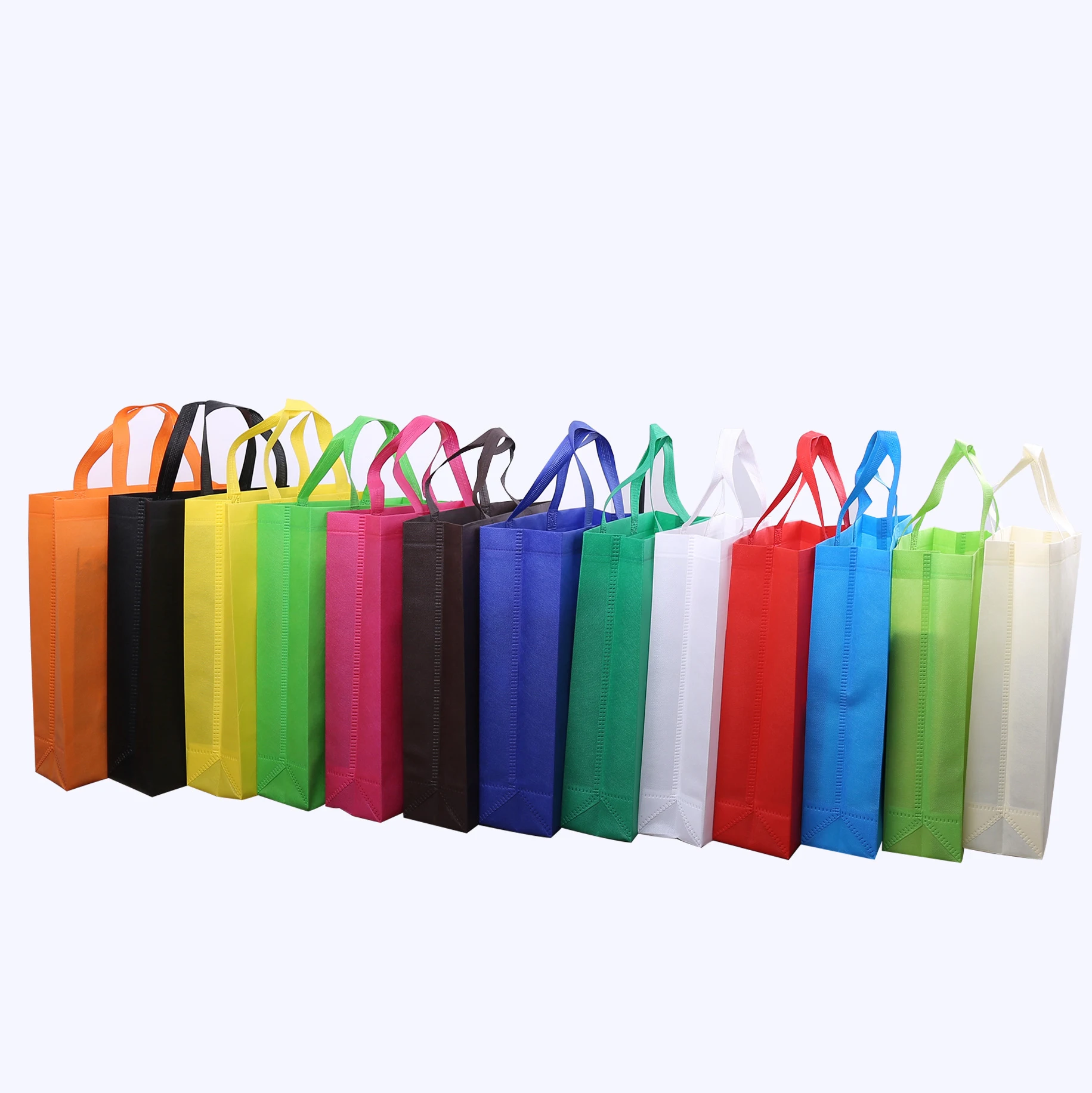 Non woven bags, gift bags, advertising promotion, takeout, fast food packaging, handbag, color shopping bags, wholesale, customi