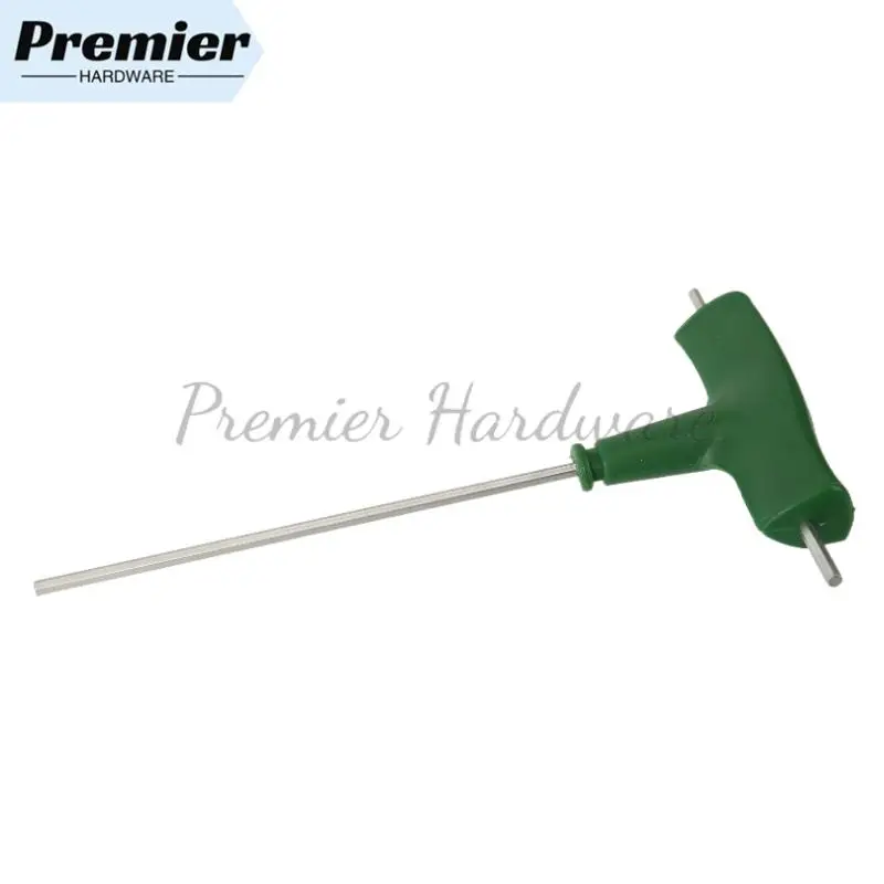 Chave allen hexagonal tipo t de três cabeças, alça de borracha, cabeça plana, chave de fenda universal, adaptador de pressão rápida