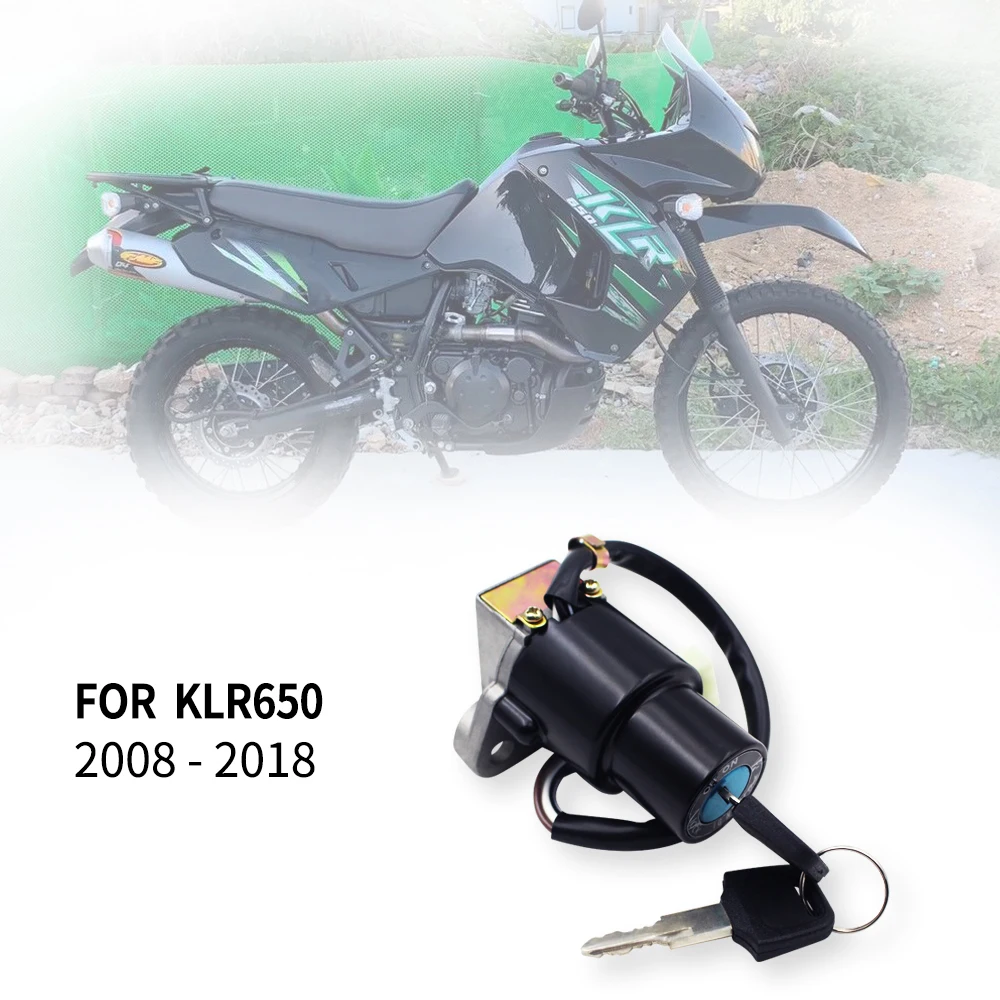 

Ignition Switch Lock Gas Fuel Petrol Tank Cap Cover For KAWASAKI KLR650 KLR 650 2008 2010 2012 2016 2018