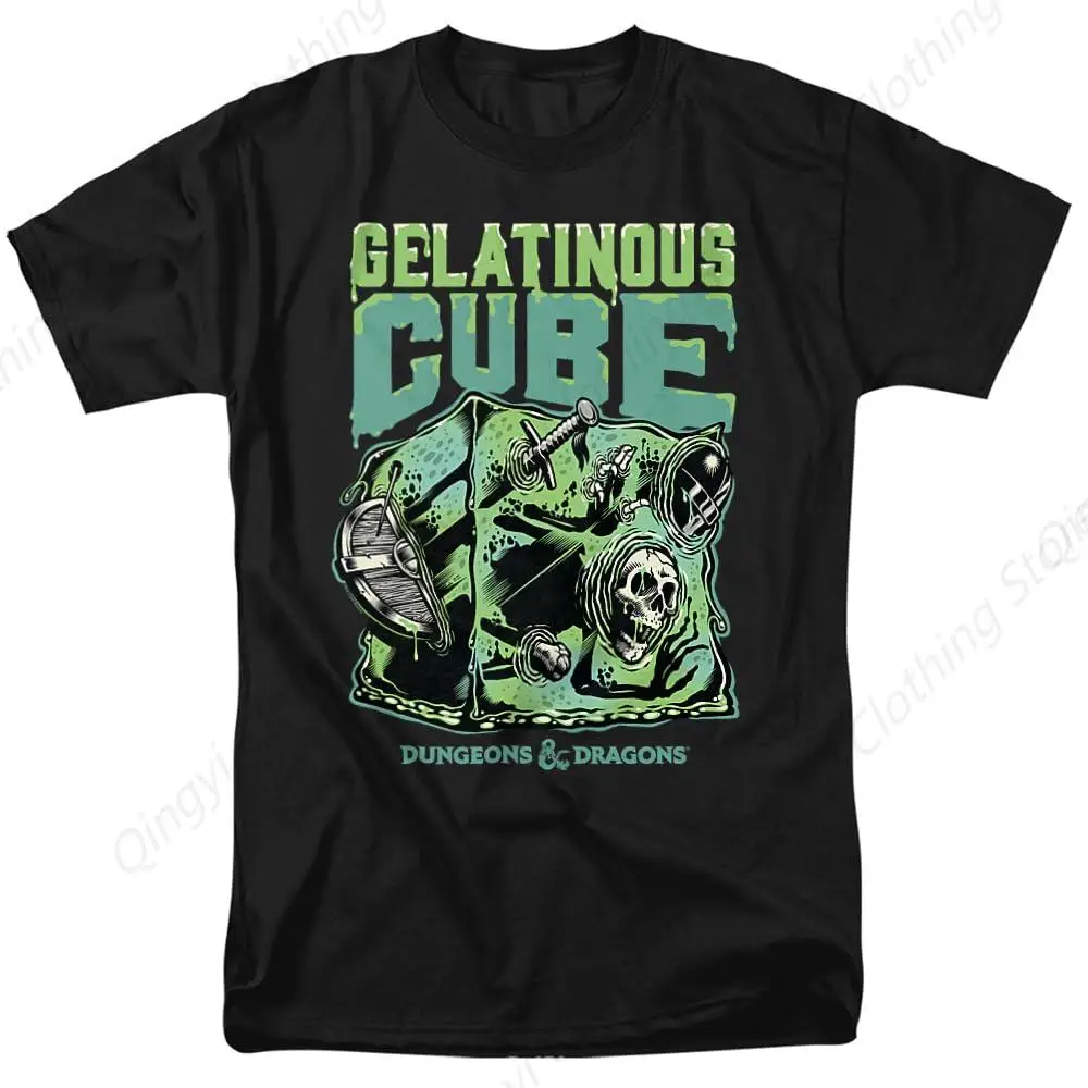 Dungeons & Dragons Acid Gelatinous Cube Unisex Adult T Shirt Black