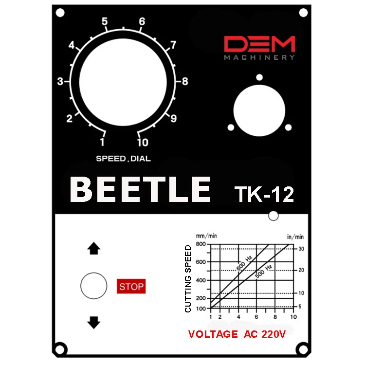 DEM IK-12 Beetle Portable Metal Straight Line Plasma Cutter Flame Gas Line Cutting  Welding Gas Cutting Machine