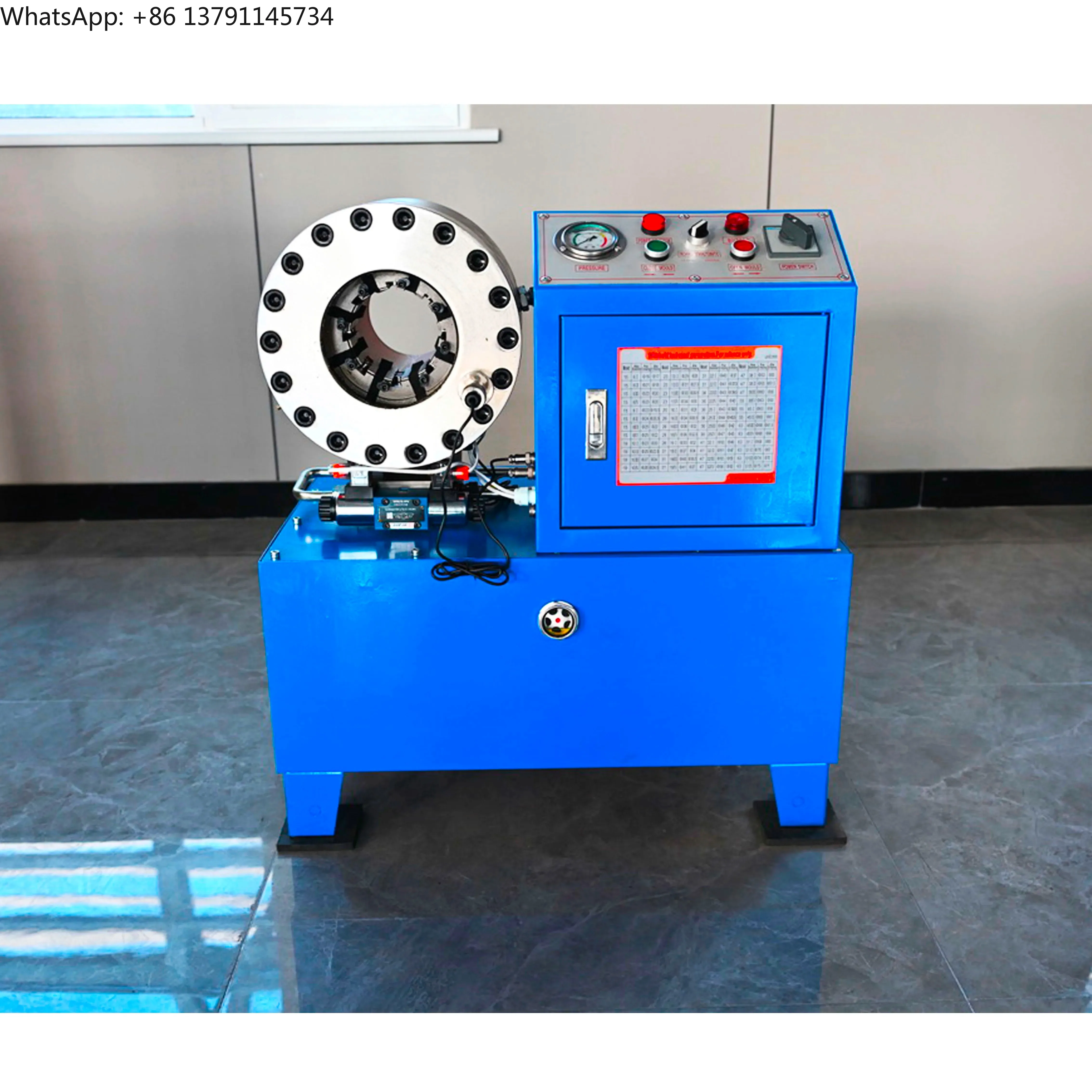 

Automatic 6-51mm Excavator Hose Press Hydraulic Hose Pipe Crimping Machine Crimper Rubber Product Making Machinery