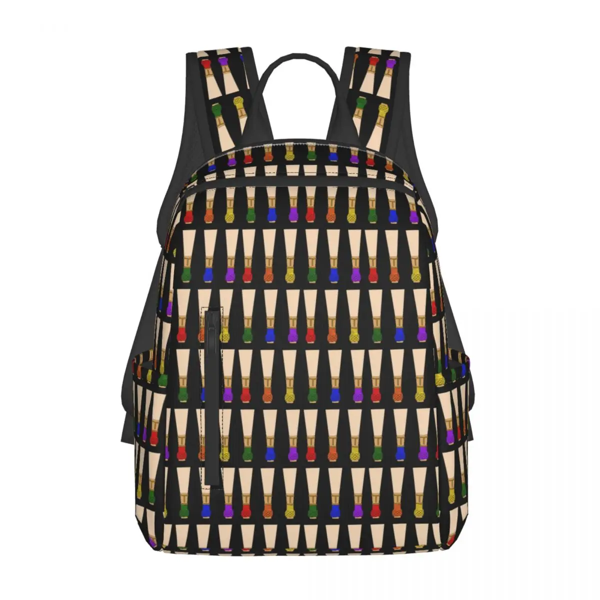 

Bassoon Reeds (Rainbow) Backpack Daypack Large Capacity Boys Girls BookBag School Bag Shoulder Bags for Men Women