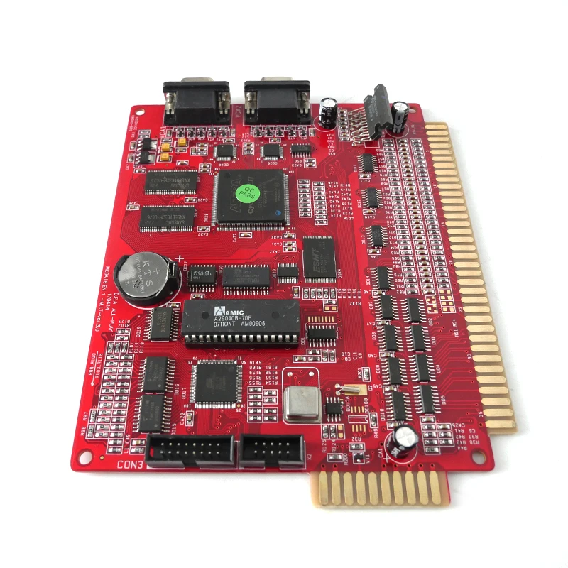 entertainment game motherboard red PCB 15 in 1 Arcade Dual  screen output