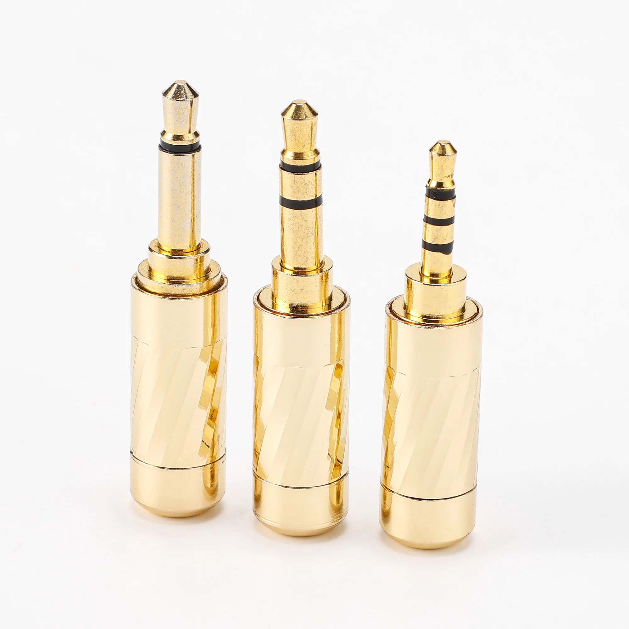 สเตอริโอ3.5มม.3.5 Balance 2.5สเตอริโอมม.2.5ระดับ4 Balance โลหะทอง Shell Bright สีเชลล์3.5โมโนโฟนิก