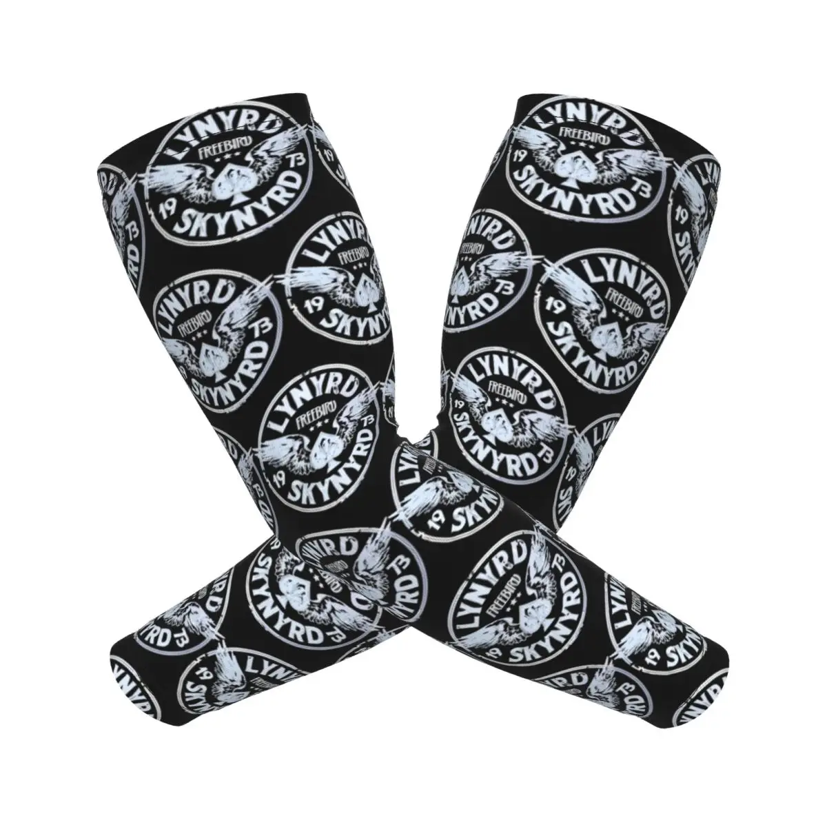 Свободные рукава с логотипом Bird Lynyrd для мужчин и женщин, защита от солнца и ультрафиолета, татуировка, прикрытие для спорта, охлаждение, езда на велосипеде