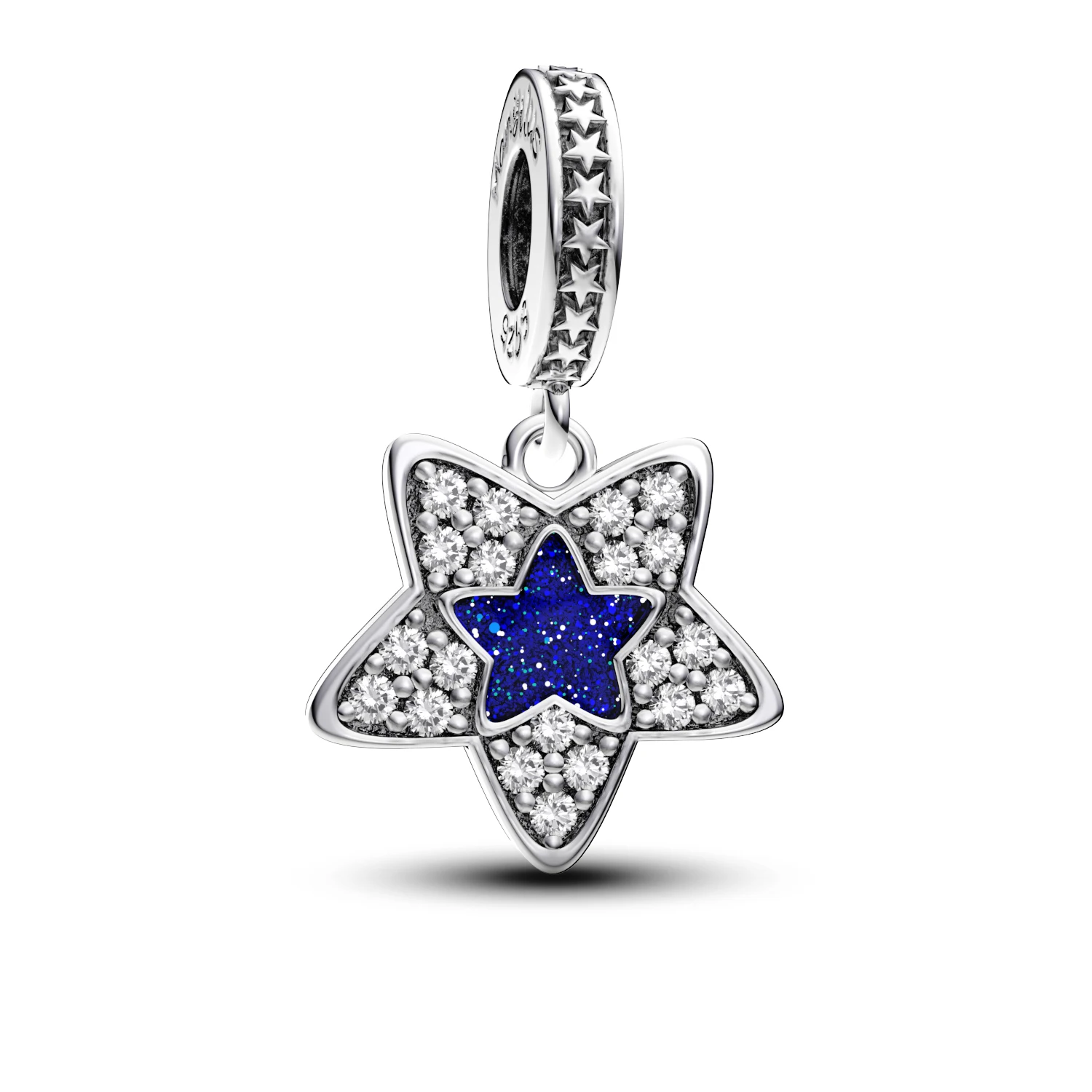 

Manyilus 2025 Hot Sale Star Pendant Charms S925 Sterling Silver Beads For Original Bracelet Charm 925 Silver Beads For Bracelets
