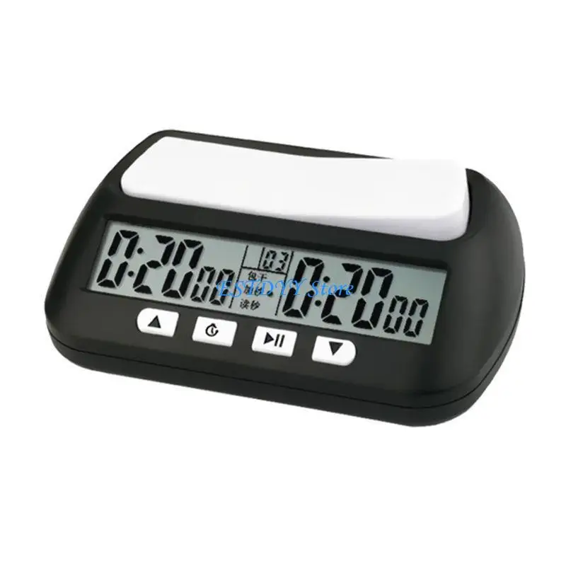 

G6DE Professional Chesses Clock Compacts Digital Watch Count Up Down Timer Board Game