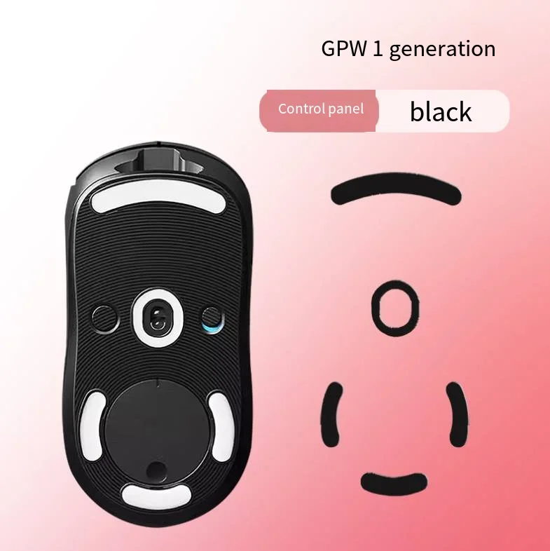 Footpad Suitable for Logitech G Pro Wireless Mouse. This Footpad Has Anti-Wear Properties and Is Made of Polytetrafluoroet