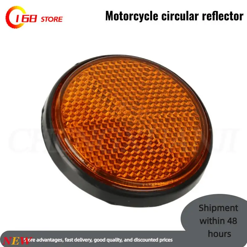 

Circular Reflector Car Trucks Motorcycle Bicycle Night Reflector Reflective Refraction Light Motor Lighting Parts for Traile