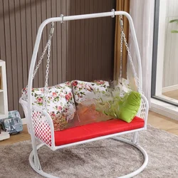 Hammock Garden Rattan Double Hanging Chair Household Hammock Indoor Balcony Cradle Chair Outdoor Swing Cradle