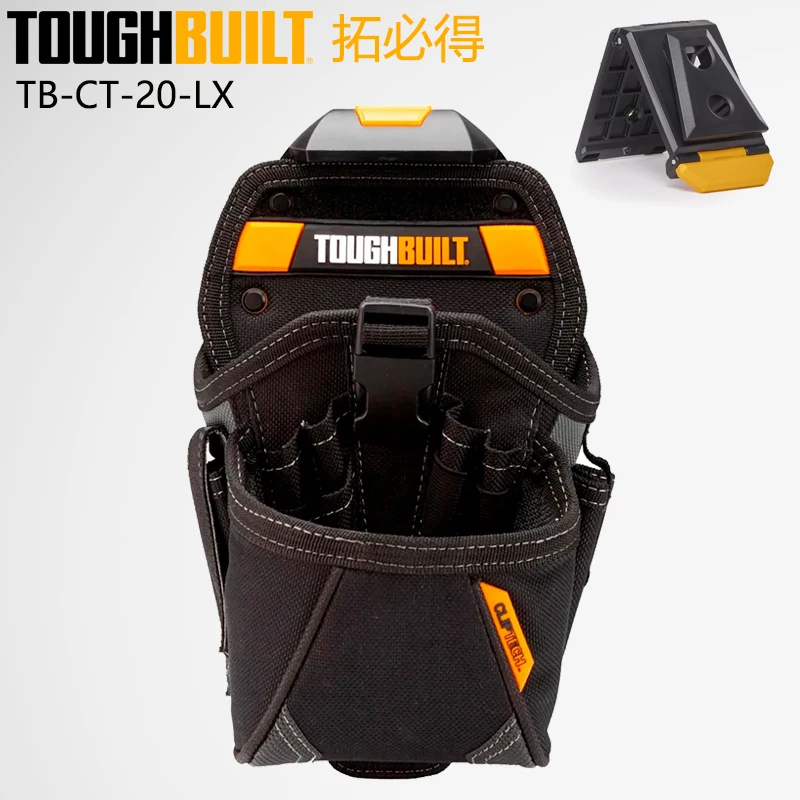 

TOUGHBUILT TB-CT-20-LX Professional Electric Drill Belt Bag Durable Portable Storage Toolkit