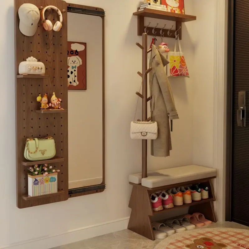 Accessories, Branches, Shoe Changing Stool, Hanger Integrated, Shoe Wearing Stool At The Door of The Home, Shoe Cabinet