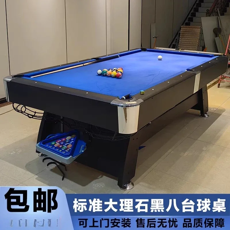 Billiards Table Standard Multifunctional American Black Eight Billiards Adult Billiards Adult Home Table Tennis