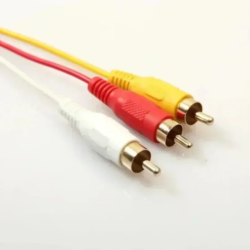 HDMI-kompatibles 3RCA-Kabel 1,5 m mit HDMI-kompatiblem 1.4-zu-AV-Kabel HD-Audio-Video-Kabel für Set-Top-Box – Detail 6