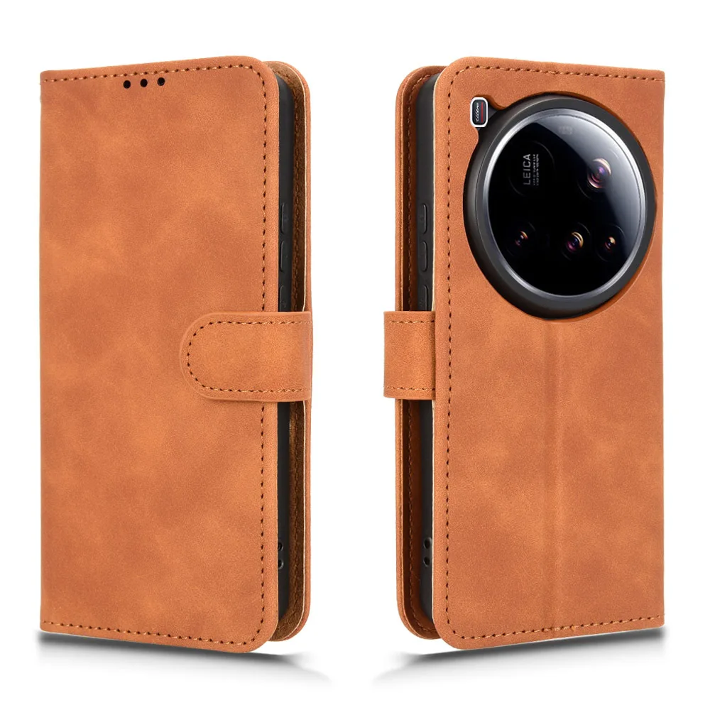 

Funda Flip Leather Phone Case ForXiaomi 15ultra Card Wallet Cover Capa coque