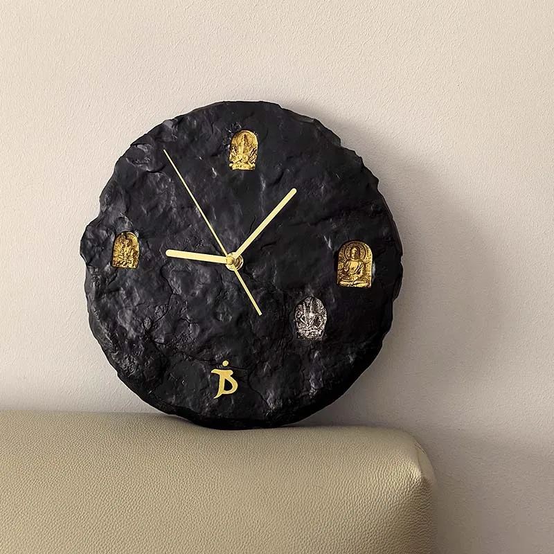 Relief Wall Clock Living Room Desktop Modern Silent Clocks Dining Room Wall Decoration Watch Interior Decoration Accessories