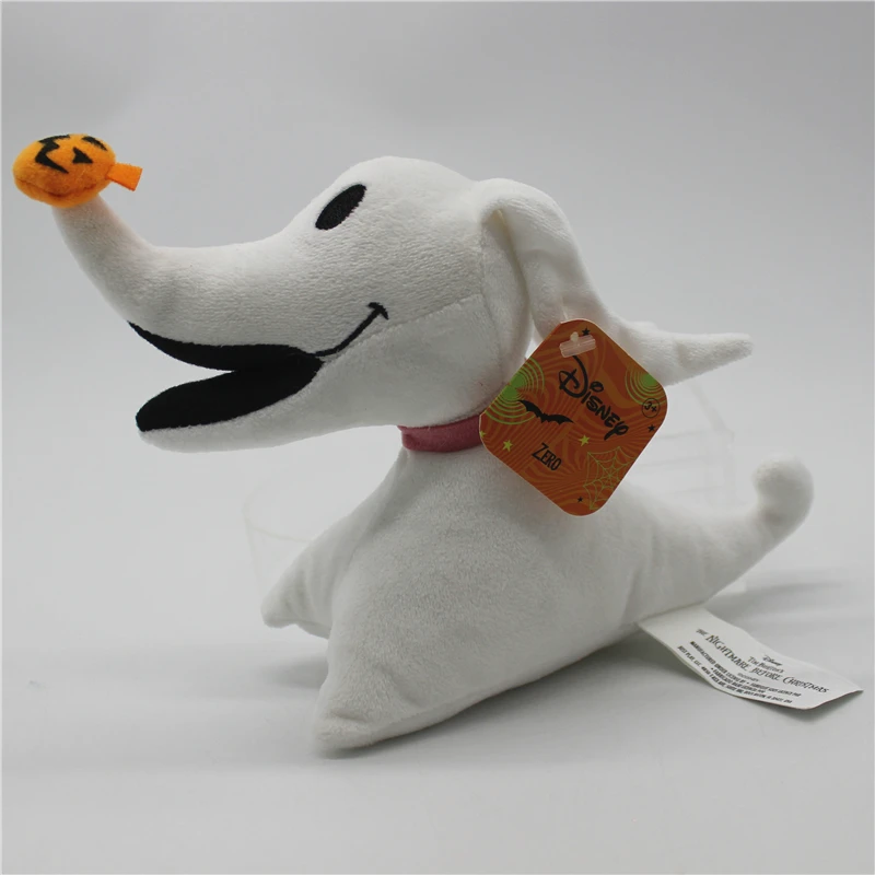 Disney-muñeco de peluche de pesadilla antes de Navidad para niños, juguete de dibujos animados de Jack Skellington Sally ZERO dog, Halloween