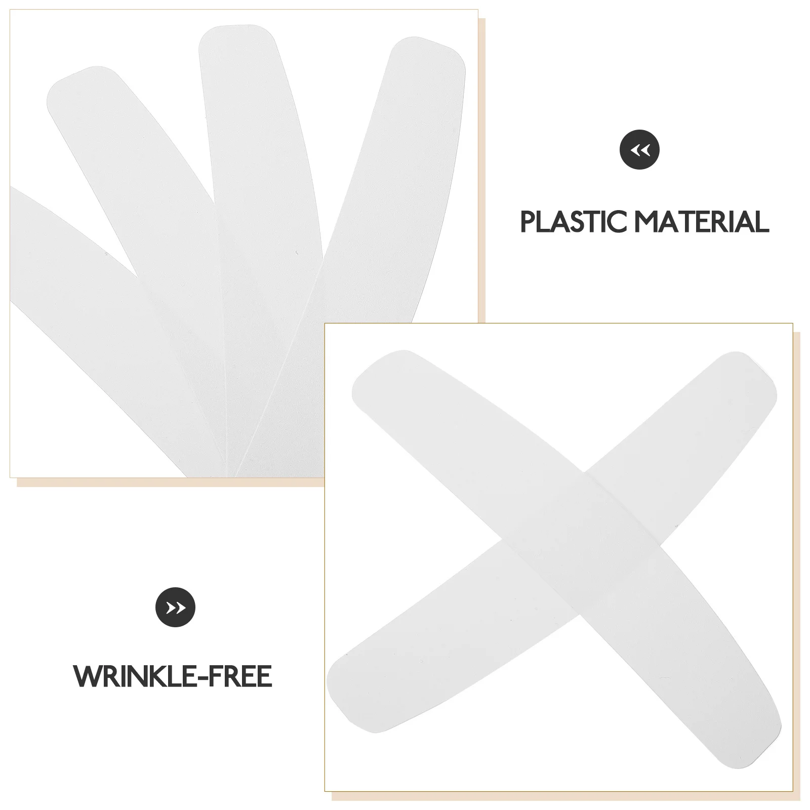 10 قطعة قميص دعم المقوي للرجال الرجال الملابس طوق يبقى يدعم النساء ملابس رسمية اكسسوارات طوق يدعم #4