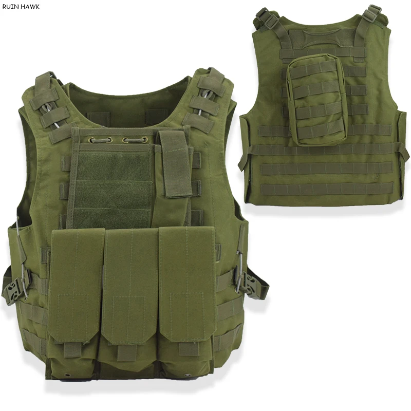 

Outdoor Army Combat Accessories Hunting Battle Tank Vest Men's Air Gun Color Bullets CS War Game Protective Equipment