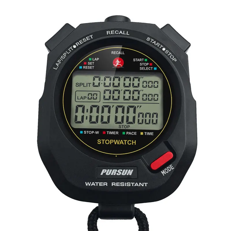

Sun chasing referee digital stopwatch timing, sports electronic competition stopwatch PS1006 sports timer