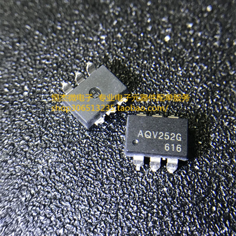 10pcs/lot AQV252G AQV252GA DIP-6 SOP-6