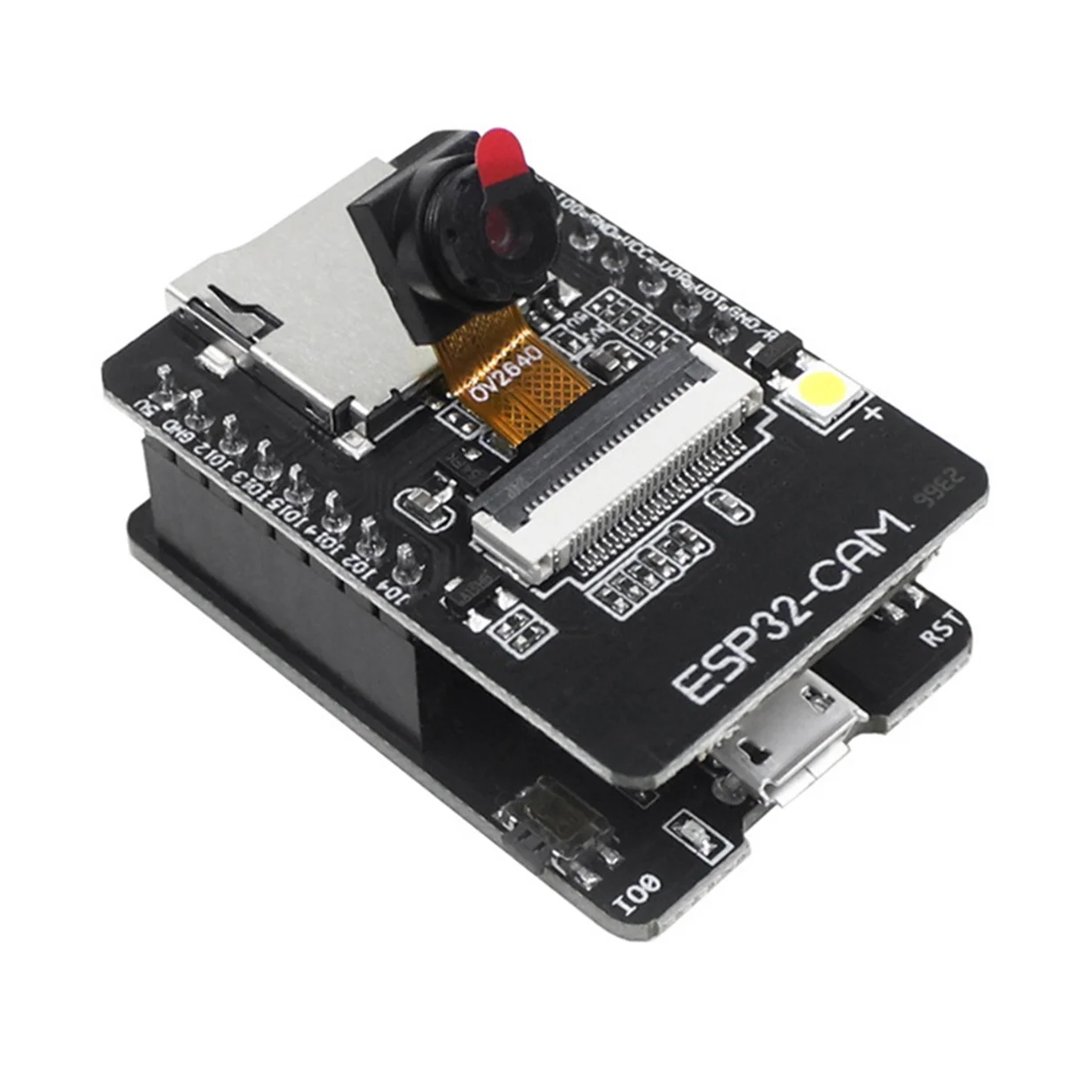 AT87-ESP32-CAM Development Board WiFi Module+OV2640 Camera+Base ESP32 WIFI Bluetooth IoT Motherboard Dual-Core 32-Bit CPU