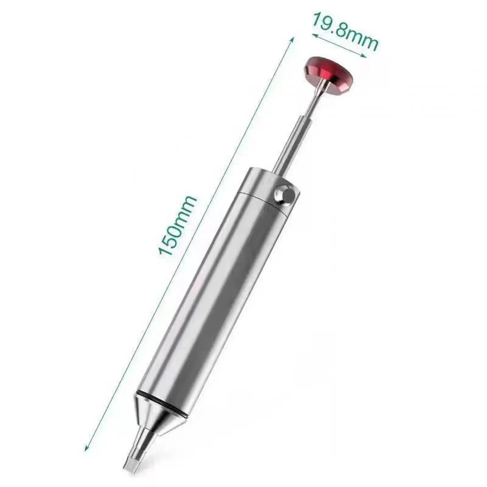 Desoldering Vacuum Pump Soldering Removal Tool Aluminum Alloy 15x2cm Smooth to