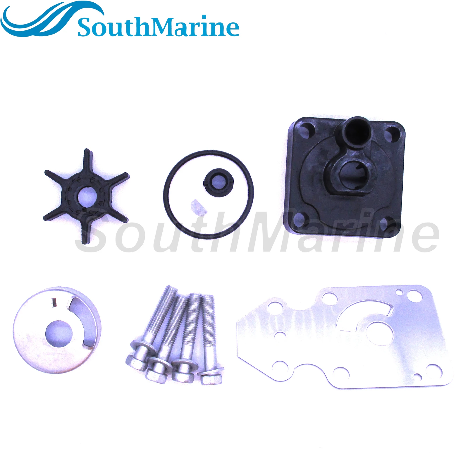 

63V-W0078-00 Water Pump Impeller Repair Kit for Yamaha F15 15hp 4-stroke Outboard Motors