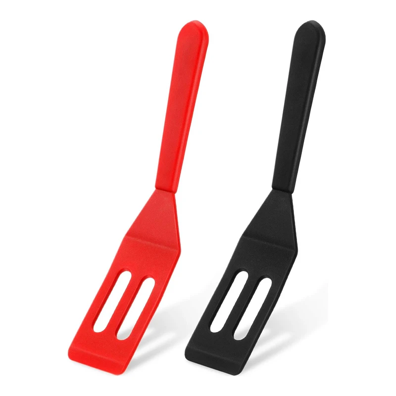 Silicone Frying Shovel Brownie Serving Spatula Nonstick Cookie Spatula Pancake Egg Steak Shovel Heat-Resistant Baking Spatula