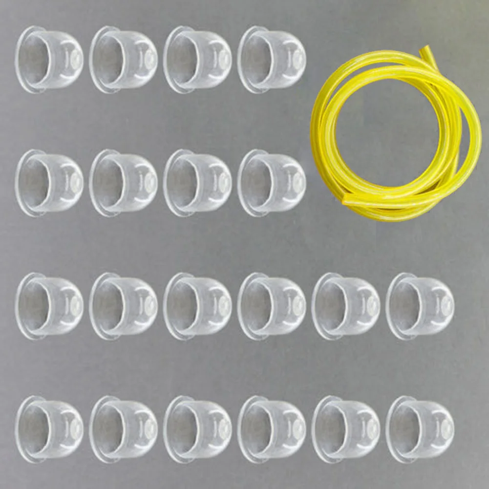 20pcs For Primer Bulb For GX22 GX25 GX31 GX35 16032-ZM3-004 2ft Fuel Line 6617 Trimmer Carburetor Primers Bulb Replacement