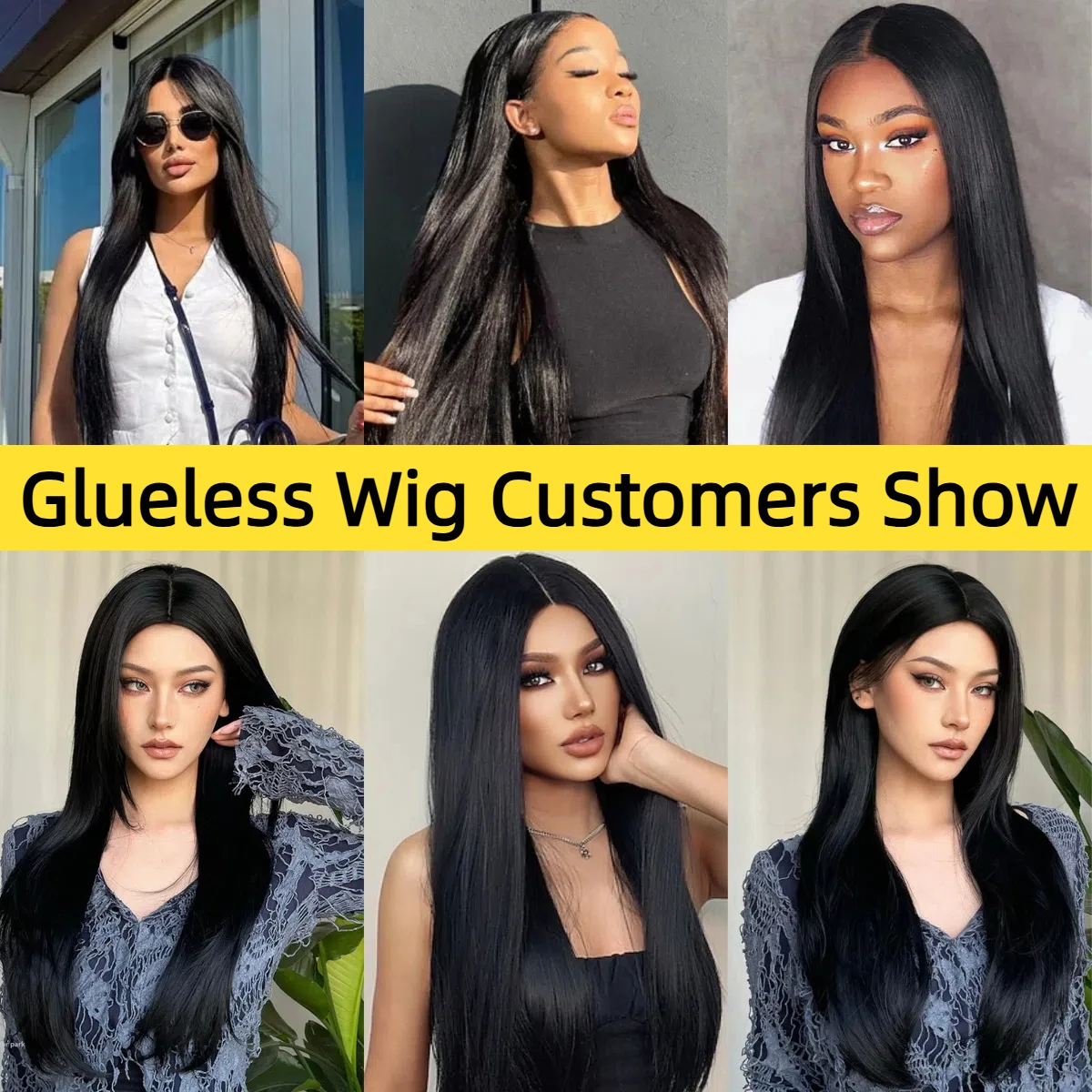 شعر مستعار بشري برازيلي للنساء ، ملابس مستقيمة ، منتوف مسبقًا ، منتوف مسبقًا ، 7 × 5 ، عقدة مبيضة مسبقًا ، 20 بوصة