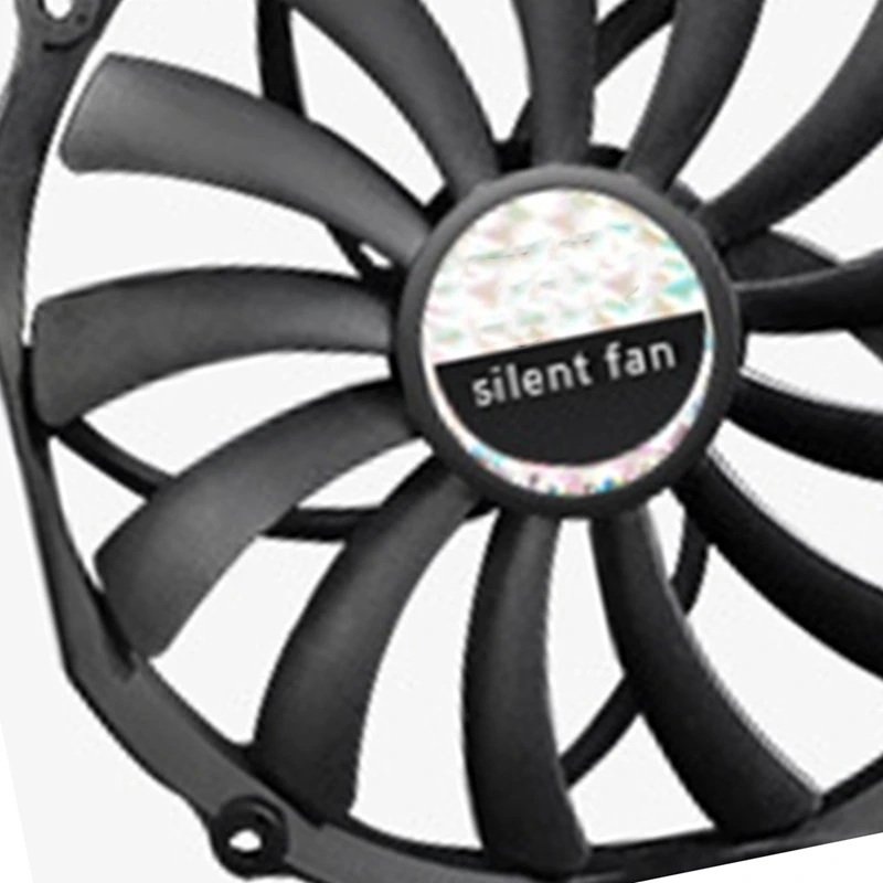 14015 Case Fan Large Air Volume Low Noise 140X140X15MM Ultra-Thin 4PIN PWM 14CM Fan