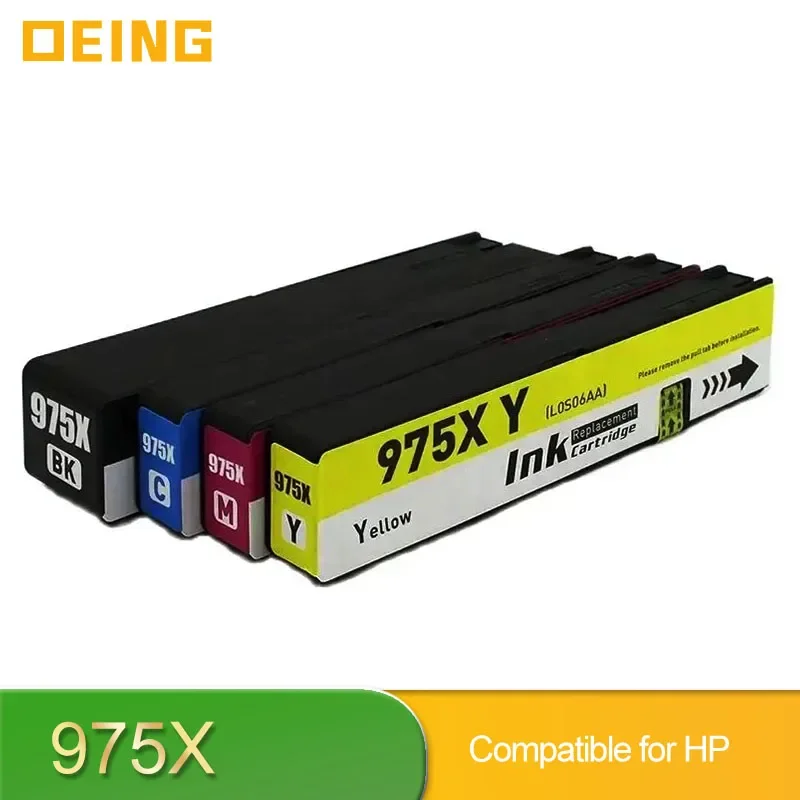 975 975X Premium Compatible Color Inkjet Ink Cartridge for HP975 HP Pagewide pro 477dw 452dw 552dw 577dw Printer