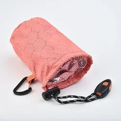 Waterproof Compression Stuff Sack Outdoor Camping Sleeping Bag Storage Bag Drawstring Design Nylon Pack Hiking Accessories