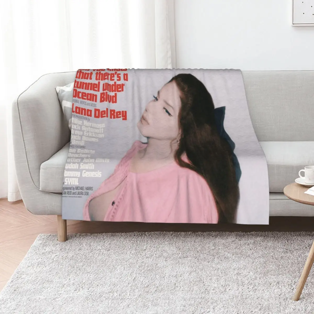 

Did You Know That There's-L A N A D E L Throw Blanket Decorative Throw Luxury Thicken Flannel Furry Blankets