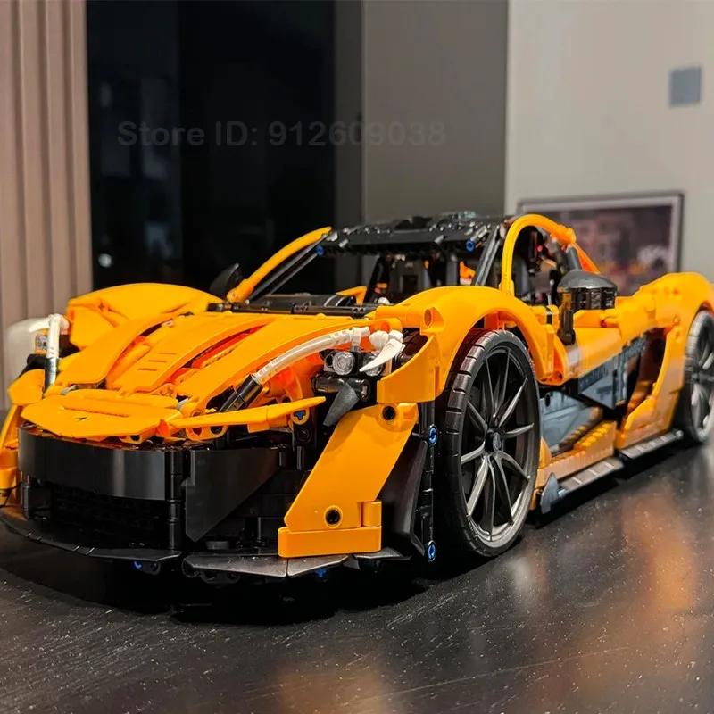 

2024 New 3893pcs Technical 42172 P1 Super Racing Car Building Blocks 1:8 Model Super Sports Cars Bricks Toys For Boys Gifts