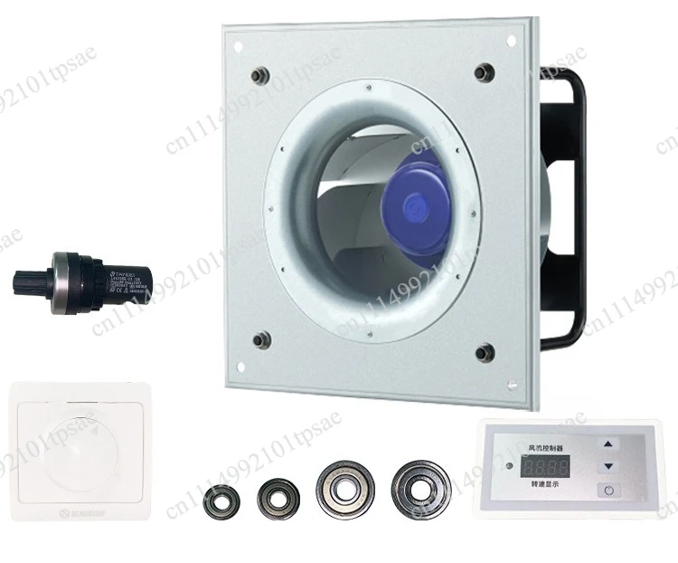 250Mm high temperature resistant and easy to clean centrifugal fan and bracket