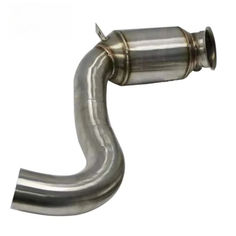Hot Sale Exhaust Pipe Stainless Steel Catted Exhaust Downpipe for C190 AMG GTR