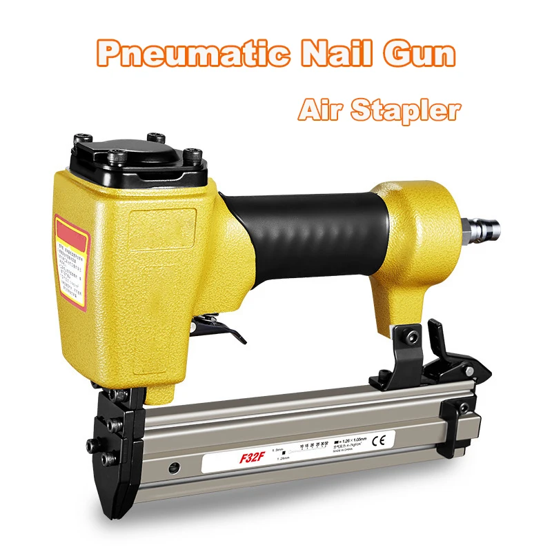

21Ga Air Stapler 1022J 8016B 1010F 1013JD Pneumatic Nail Gun for Furniture Pneumatic Upholstery Tack Gun Framing Nailer Tool
