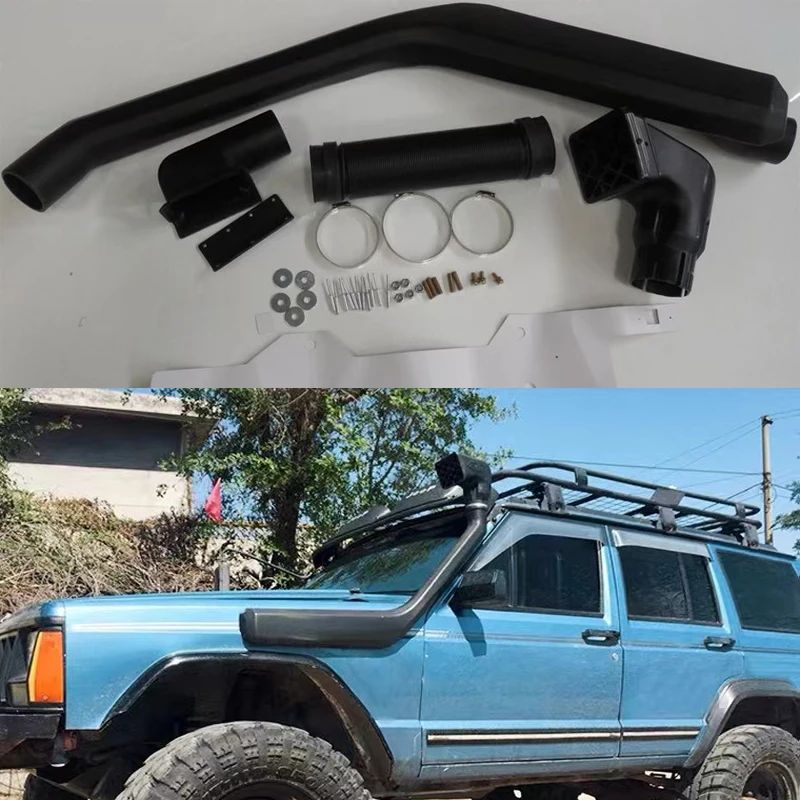 AIRFLOW AUTO PIPE SNORKEL FOR CHEROKEE XJ 2500 213 Air Intake LLDPE Snorkel Kit Set FIT XJ CHEROKEE 1985.1-1995.1 4.0L Petrol