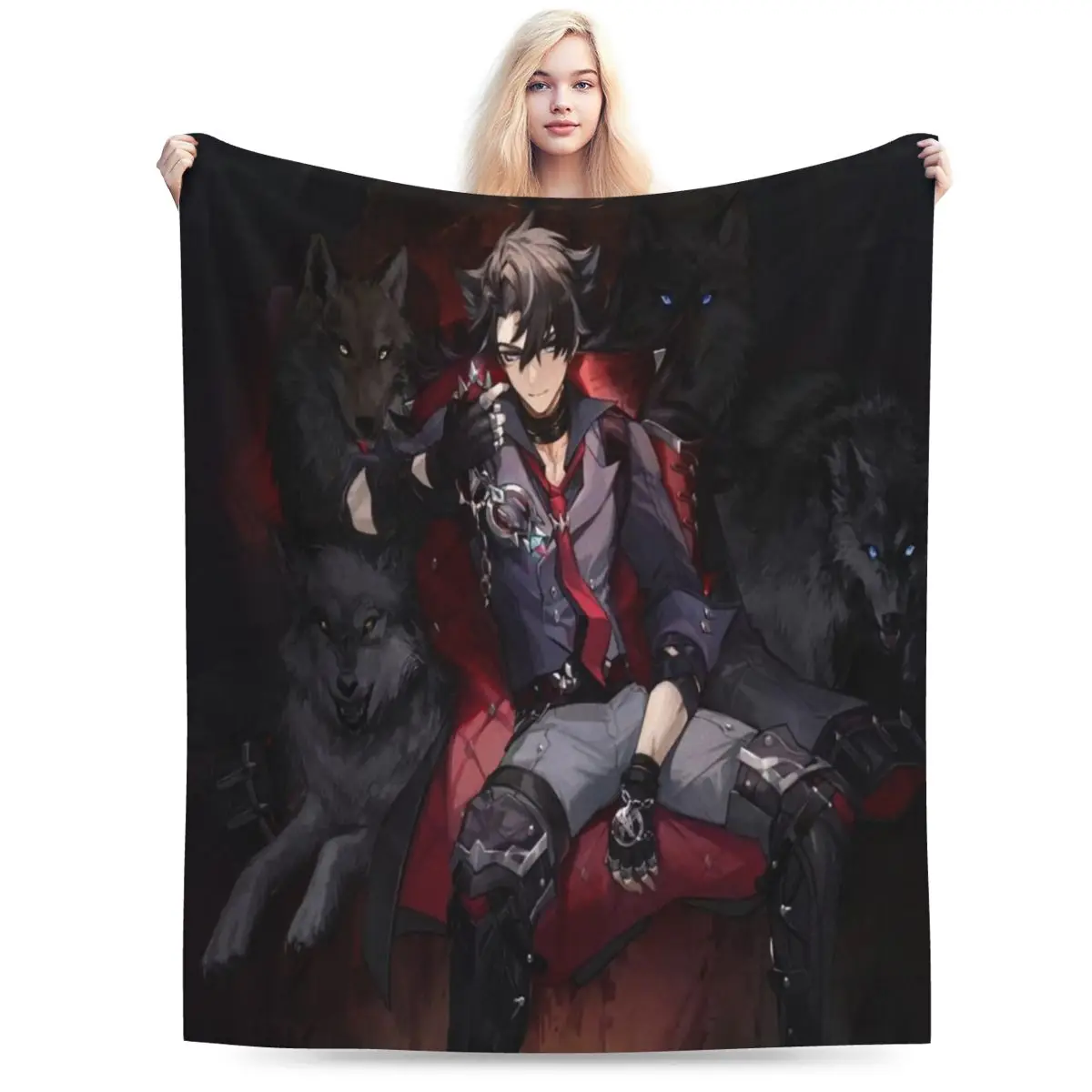Risley Genshin Impact Ultra-Soft Micro Fleece Blanket: A Fan’s Ultimate Comfort Companion